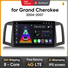 Junsun AI Voice 2 din Android Auto Radio For JEEP Grand Cherokee 2004 2005 2006 2007 Carplay 4G Car Multimedia GPS 2din autoradio