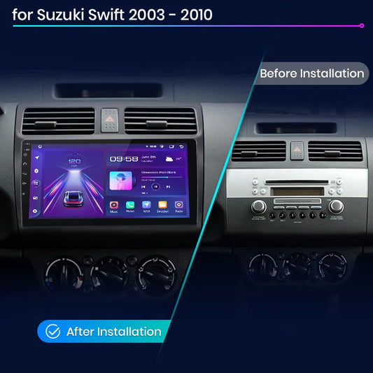 Junsun AI Voice 2 din Android Auto Radio do Suzuki Swift 2003 2004 2005 2006 2007 2008 - 2010 Carplay 4G Car Multimedia GPS 2din autoradio