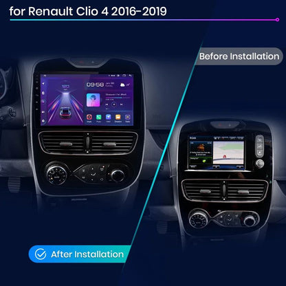 Junsun AI Stimme 2 din Android Auto Radio Für Renault Clio 4 ZOE 2012-2019 Carplay 4G Auto Multimedia GPS 2din autoradio