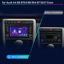Junsun CarPlay Android Auto Auto Intelligente Systeme für Audi A4 B9 B8 B7 B6 S4 RS4 SEAT Exeo Autoradio