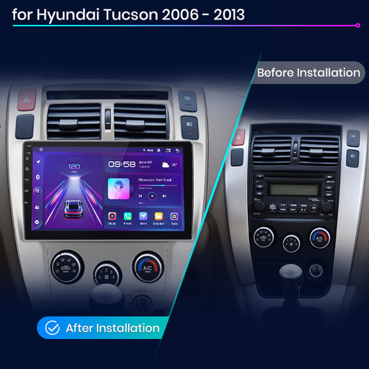 Junsun AI Voice 2 din Android Auto Radio For Hyundai Tucson 2006 - 2013 Carplay 4G Car Multimedia GPS 2din autoradio