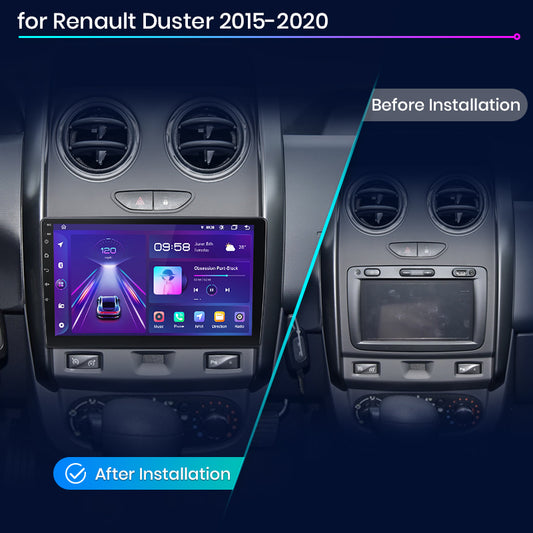 Junsun AI Voice 2 din Android Auto Radio For Renault Duster 2015-2020 Carplay 4G Car Multimedia GPS 2din autoradio