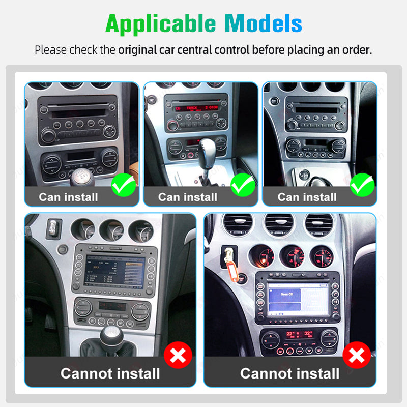 Junsun AI Voice Android Autoradio für Alfa Romeo 159 Brera Spider Sportwagon Carplay Auto Multimedia RDS GPS Kein 2din Autoradio