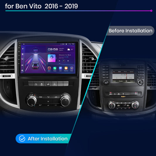 Junsun AI Voice 2 din Android Auto Radio For Mercedes Benz Vito W447 2014-2020 Carplay 4G Car Multimedia GPS 2din autoradio