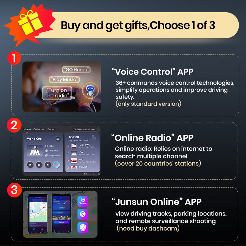 Junsun AI Voice 2 din Android Auto Radio For BMW E90 E91 E92 E93 2005-2012 Carplay 4G Car Multimedia GPS 2din autoradio