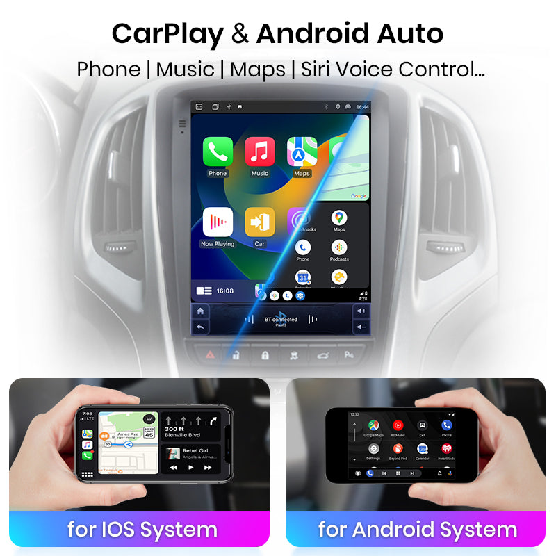 Junsun Tesla Style Android Auto Drahtloses Carplay Autoradio Multimedia für Opel Astra J Vauxhall Buick Verano 2009-2013 kein 2Din