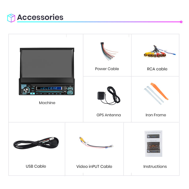 Junsun Wireless Carplay Android Auto 7 