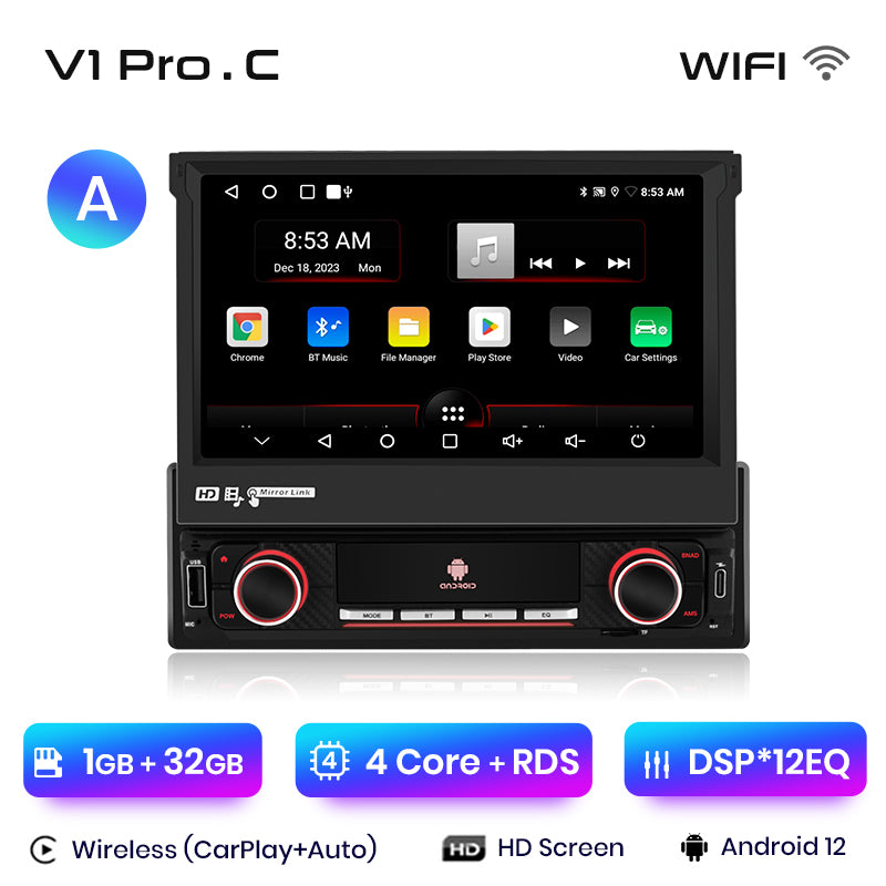 Junsun Wireless Carplay Android Auto 7 