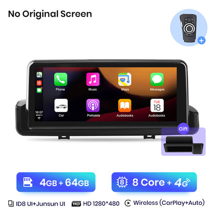 Junsun AI Voice 2 din Android Auto Radio For BMW E90 E91 E92 E93 2005-2012 Carplay 4G Car Multimedia GPS 2din autoradio