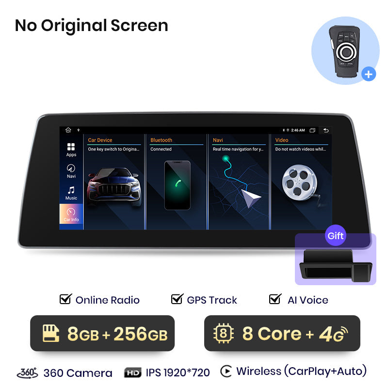 Junsun AI Voice 2 din Android Auto Radio For BMW E90 E91 E92 E93 2005-2012 Carplay 4G Car Multimedia GPS 2din autoradio
