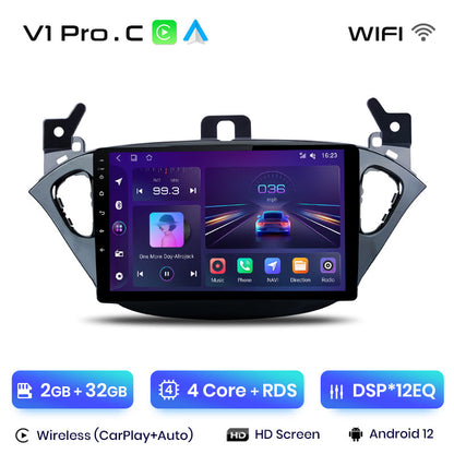Junsun AI Voice 2 din Android Auto Radio For Opel Corsa E 2015- 2019 Carplay 4G Car Multimedia GPS 2din autoradio