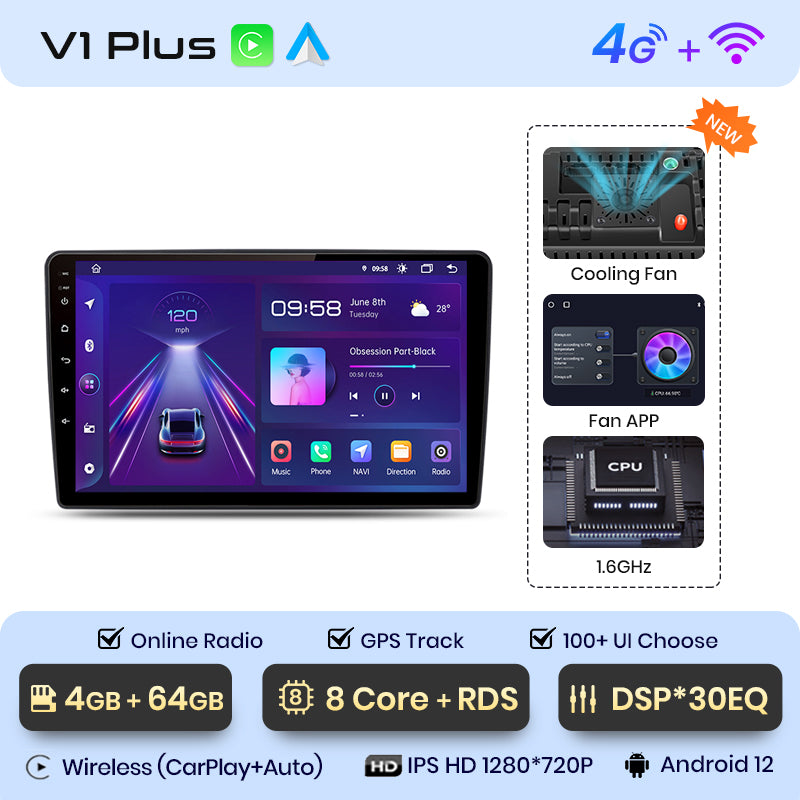 Junsun AI Voice 2 din Android Auto Radio dla Renault Duster 2015-2020 Carplay 4G Car Multimedia GPS 2din autoradio