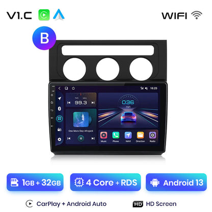 Junsun AI Voice 2 din Android Auto Radio For Volkswagen Touran 1 2003 - 2010  Carplay 4G Car Multimedia GPS 2din autoradio