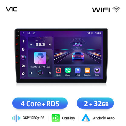 Junsun AI voice 4G LTE wireless CarPlay Android Auto Radio For Mitsubishi Pajero V60 V68 V73 1999-2006 Car Intelligent Systems Multimedia player Stereo RDS BT 2 din autoradio GPS Navi screen