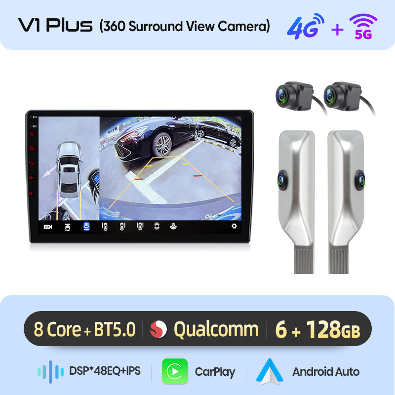 Junsun AI voice 4G LTE wireless CarPlay Android Auto Radio For Iveco Daily 2014 2015 2016 2017 2018 2019 2020 2021 Car Intelligent Systems Multimedia player Stereo RDS BT 2 din autoradio GPS Navi screen