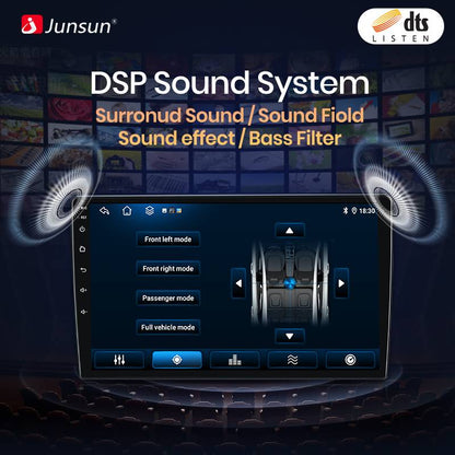 Junsun AI Stimme 2 din Android Auto Radio Für Renault Clio 4 ZOE 2012-2019 Carplay 4G Auto Multimedia GPS 2din autoradio
