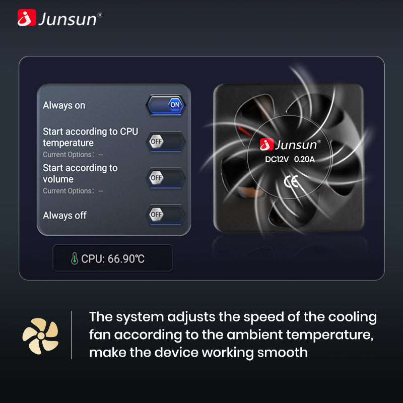 Radio Junsun AI Voice 2 DIN Android para Jeep Grand Cherokee 2004, 2005, 2006, 2007, Carplay 4G, GPS, multimedia, 2 DIN