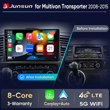 Junsun Wireless CarPlay Car Radio For VW Multivan T5 2003 2004 2005-2015 Android Multimedia
