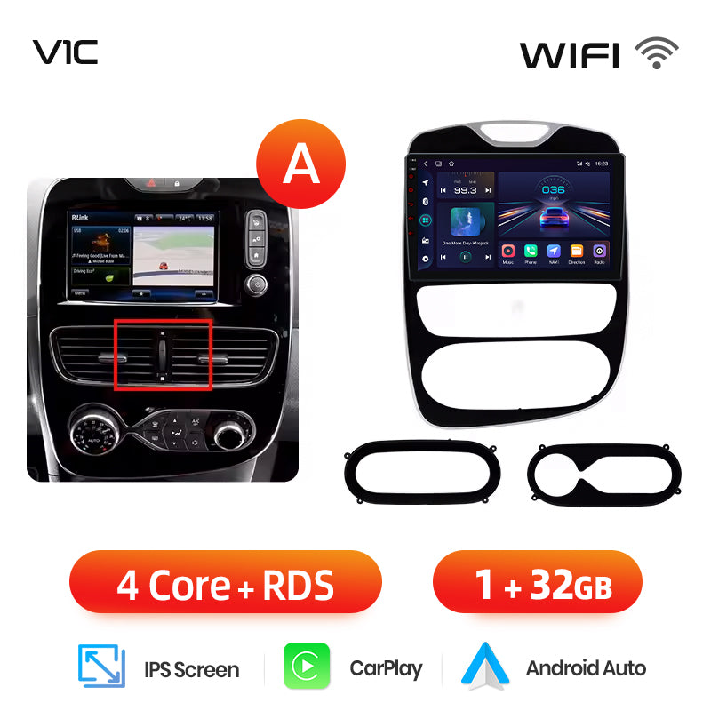 Junsun AI Stimme 2 din Android Auto Radio Für Renault Clio 4 ZOE 2012-2019 Carplay 4G Auto Multimedia GPS 2din autoradio