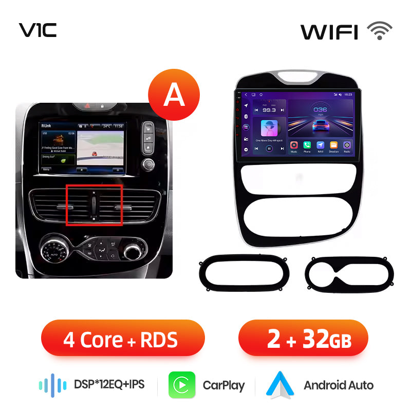 Junsun AI Stimme 2 din Android Auto Radio Für Renault Clio 4 ZOE 2012-2019 Carplay 4G Auto Multimedia GPS 2din autoradio