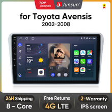 Junsun AI Voice 2 din Android Auto Radio For Toyota Avensis T25 2002 - 2008 Carplay 4G Car Multimedia GPS 2din autoradio