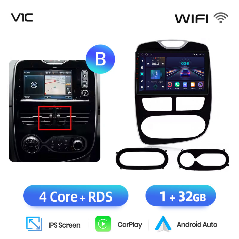 Junsun AI Stimme 2 din Android Auto Radio Für Renault Clio 4 ZOE 2012-2019 Carplay 4G Auto Multimedia GPS 2din autoradio