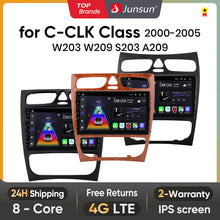Junsun AI Voice 2 din Android Auto Radio For Mercedes Benz C Class CLK Class W203 W209 S203 A209 2000-2005 Carplay 4G Car Multimedia GPS 2din autoradio