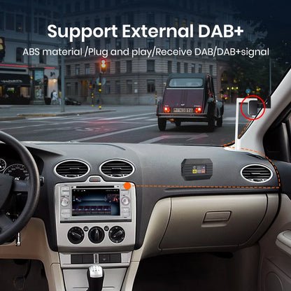 DAB + Antenne Mit USB Adapter Für Auto Radio Android GPS Signal Empfänger Für Junsun DVD Auto Zubehör 