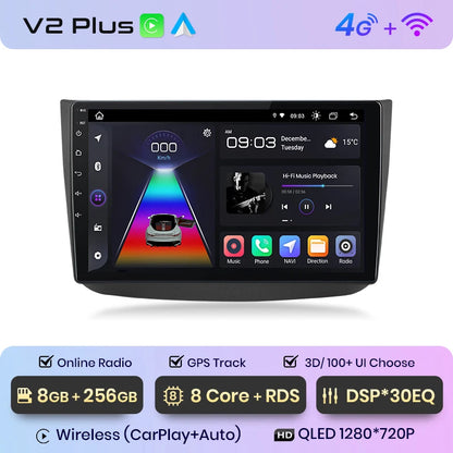 Junsun Android Autoradio für Mercedes-Benz Vito 2 W639 Viano 2 2003–2015 Carplay 4G Auto Multimedia GPS 2Din Autoradio 