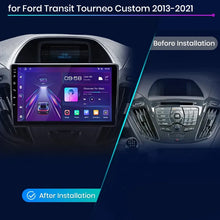 Junsun V1 Wireless CarPlay Android Auto Radio For Ford Transit Custom Tourneo 2013-2021 4G Car Multimedia GPS 2din autoradio