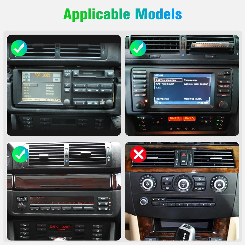 Junsun V1pro AI Voice 2 din Android Auto Radio For BMW 5 E39 1995 - 2003  E53 X5 M5 Carplay 4G Car Multimedia GPS 2din autoradio