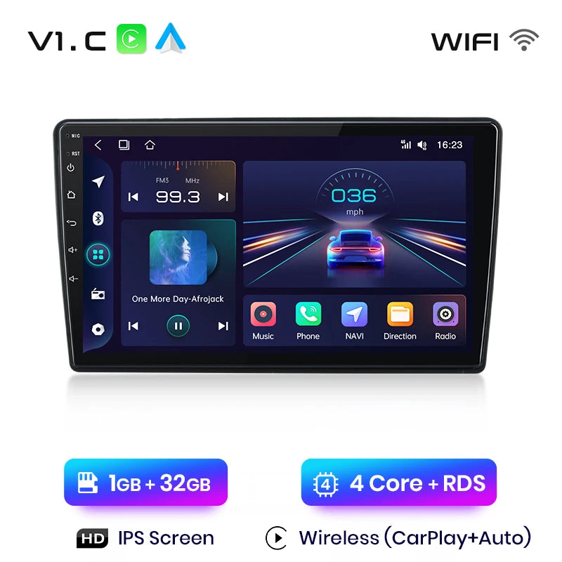 Junsun V1pro AI Voice 2 din Android Auto Radio For Ford C-MAX 2003 - 2010 Carplay 4G Car Multimedia GPS 2din autoradio