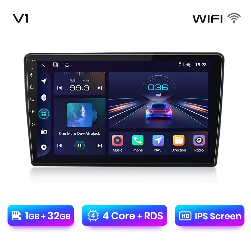 Junsun V1pro AI Voice 2 din Android Auto Radio For Ford C-MAX 2003 - 2010 Carplay 4G Car Multimedia GPS 2din autoradio