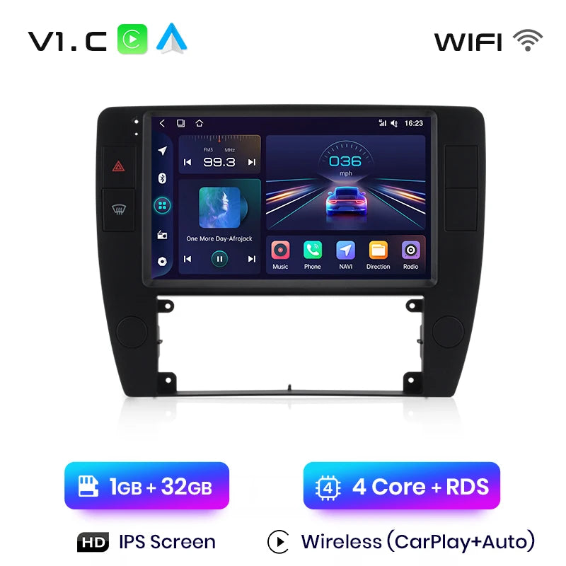 Junsun V1pro AI Voice 2 din Android Auto Radio For Passat B5 2000 2001 2002 - 2005 Carplay 4G Car Multimedia GPS 2din autoradio