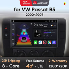 Junsun V1pro AI Voice 2 din Android Auto Radio For Passat B5 2000 2001 2002 - 2005 Carplay 4G Car Multimedia GPS 2din autoradio