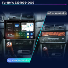 Junsun V3 Plus 2K Android 13 CarPlay inalámbrico Android Auto Sistemas inteligentes para BMW 5 E39 1995-2003 E53 X5 M5 Autoradio 