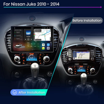 Junsun V3 Plus 2K Android 13 Drahtlose CarPlay Android Auto Auto Intelligente Systeme für Nissan Juke YF15 2010 - 2014 Autoradio 