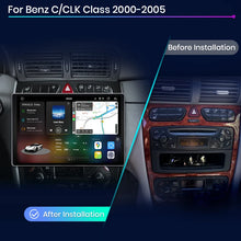 Junsun V3 Plus 2K CarPlay Android Auto Auto Intelligente Systeme für Mercedes Benz C Klasse CLK Klasse W203 W209 S203 A209 2000-2005 