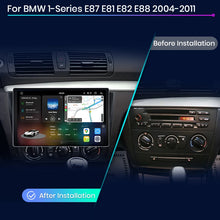 Junsun V3 Plus 2K CarPlay inalámbrico Android Auto Sistemas inteligentes para BMW Serie 1 E87 E81 E82 E88 2004-2011 Autoradio 