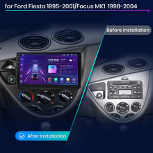 Junsun Wireless CarPlay Android Auto Autoradio für Ford Fiesta 1995-2001 Focus Mk1 1998-2004 Auto Intelligente Systeme Autoradio 