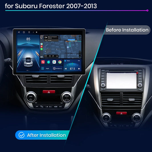 Junsun X7 MAX 13,1“ 2K Wireless CarPlay Android Auto Autoradio für Subaru Forester 3 SH Impreza 2007-2013 Multimedia-Autoradio 