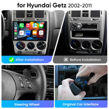 Junsun eSIM Wireless CarPlay Android Auto For Hyundai Getz 2002 2003 2004-2011  2 Din Autoradio RDS BT DSP auto accessories