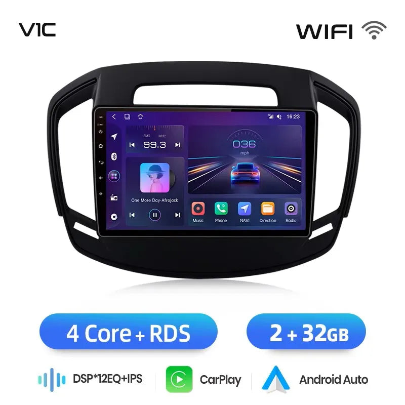 Junsun Wireless CarPlay Car Radio For Buick Regal For Opel Insignia 2014-2018 Android Multimedia