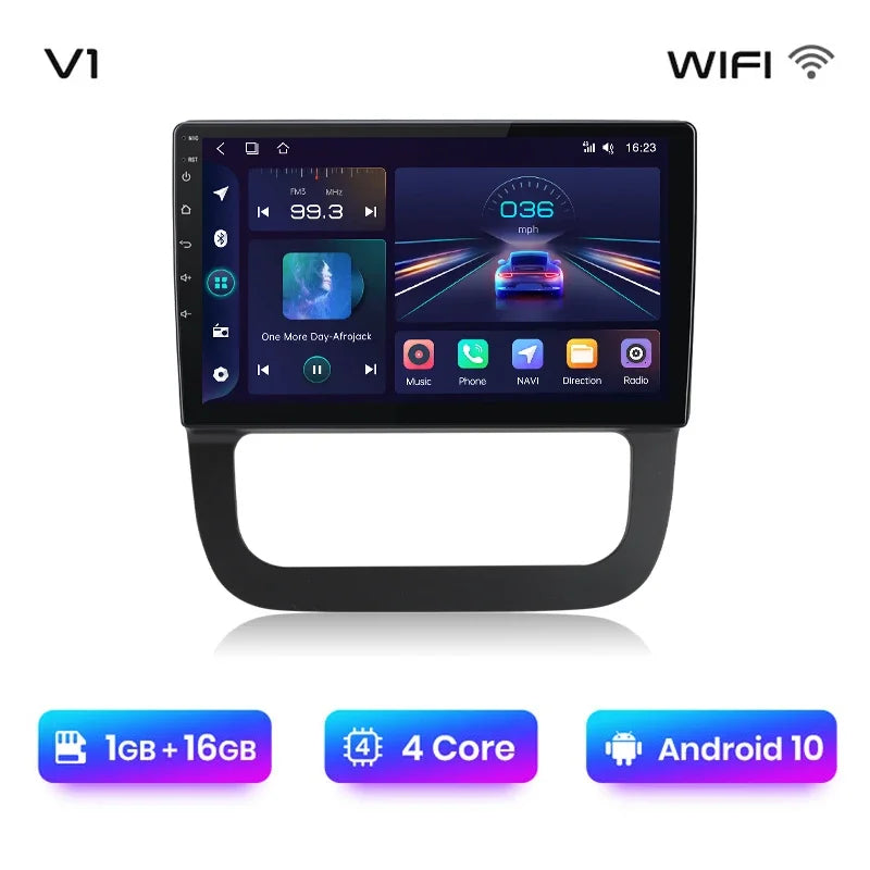 Junsun Wireless CarPlay Android Auto Car Radio For VW Sagitar 2011 GPS Intelligent Systems Smart Autoradio
