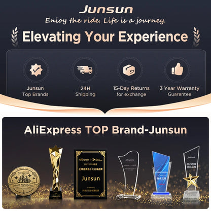 Junsun Wireless CarPlay Car Radio For Fiat Ducato 3 Peugeot Boxer 2 Citroen Jumpe 2 2011-2022 Android Multimedia