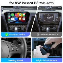 Junsun eSIM Android 14 Wireless CarPlay Android Auto Radio For VW Passat B8 2015 2016-2020 Autoradio Stereo auto accessories