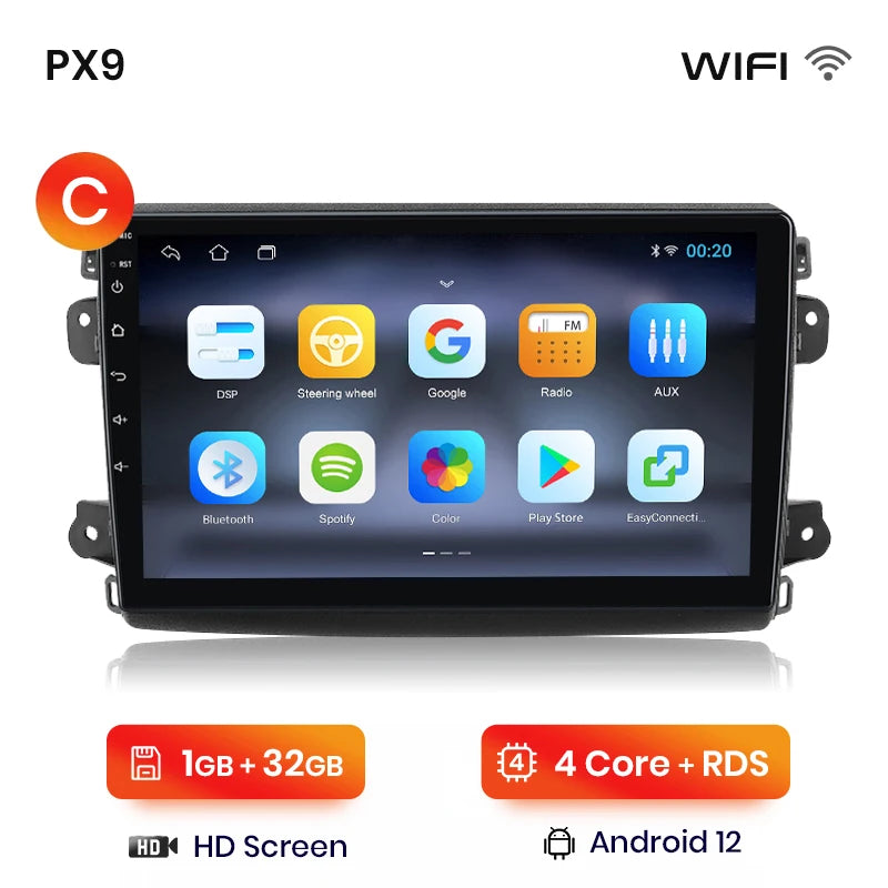 AWESAFE Wireless CarPlay Android Auto Autoradio For Fiat Ducato Peugeot Boxer 2 Citroen Jumper 2 2006 -2023 - Junsun Official Store
