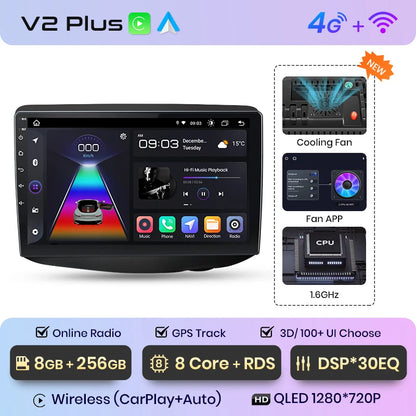 Junsun V1pro Android Auto Radio for Toyota Vitz XP10 Yadditif Platz Echo 1999-2005 Carplay 4G Car Multimedia GPS 2din autoradio