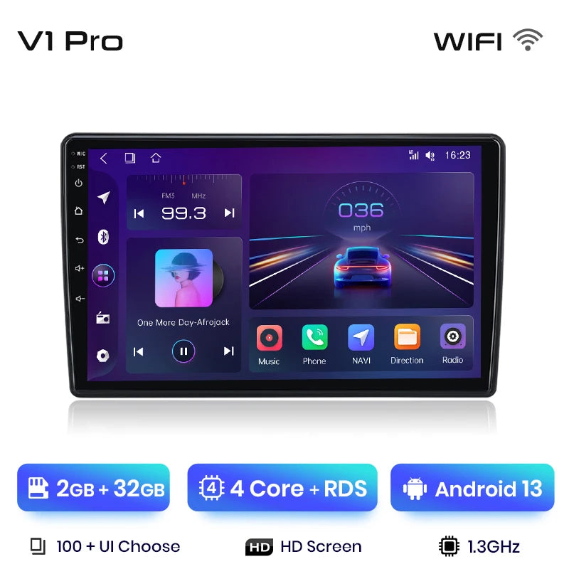 Junsun V1 Plus Car Radio For Skoda Fabia 2 2007 - 2014 wireless CarPlay Android Auto car intelligent systems No 2 din 2din DVD