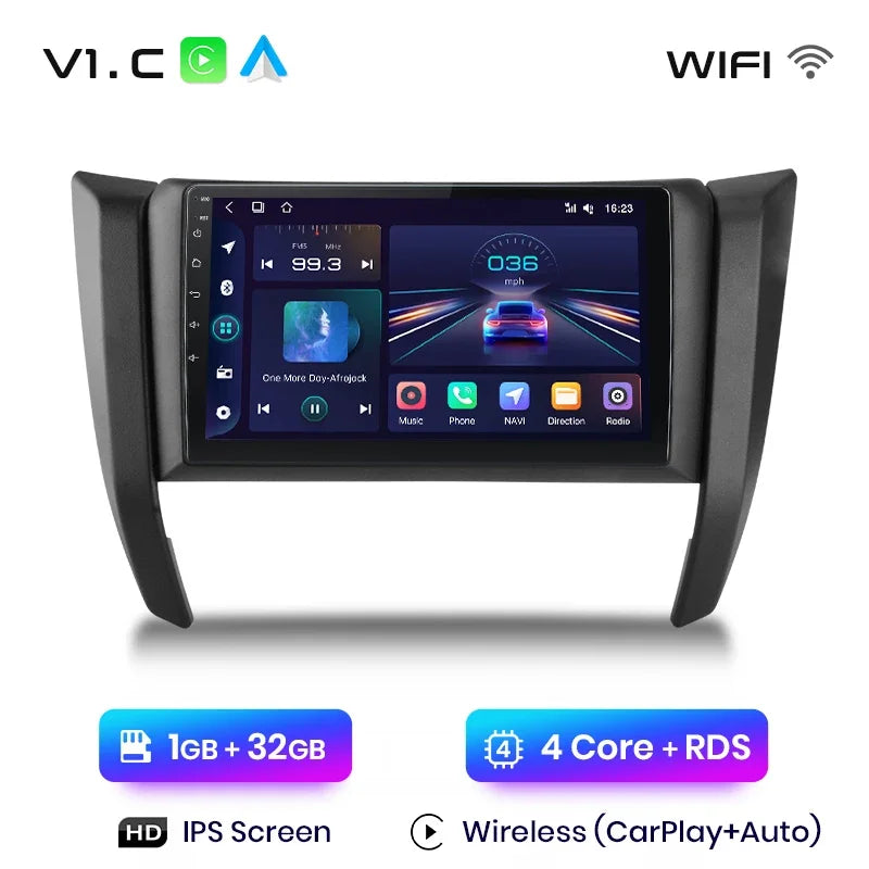 Junsun Wireless CarPlay Android Auto Radio For Nissan Navara Frontier NP300 4 D23 2014-2021 Car Intelligent Systems RDS BT WiFi Junsun Official Store